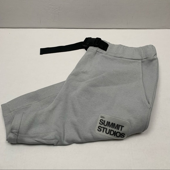 Asos Design Set Oversized Jersey Shorts With Belt Gray Sz S NWT - Picture 10 of 11